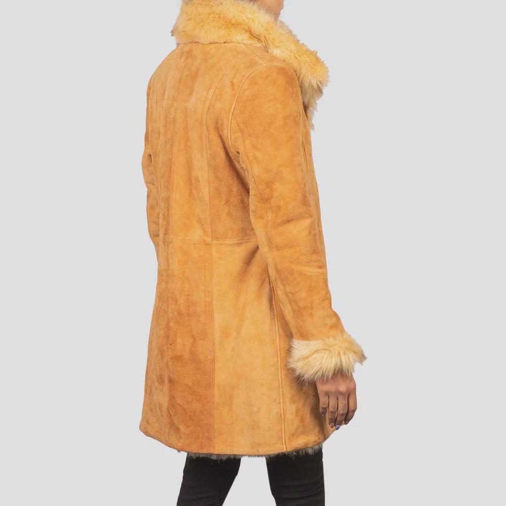 Women's Winter Coat in Beige