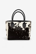 Hair-On Hide Leather Carryall