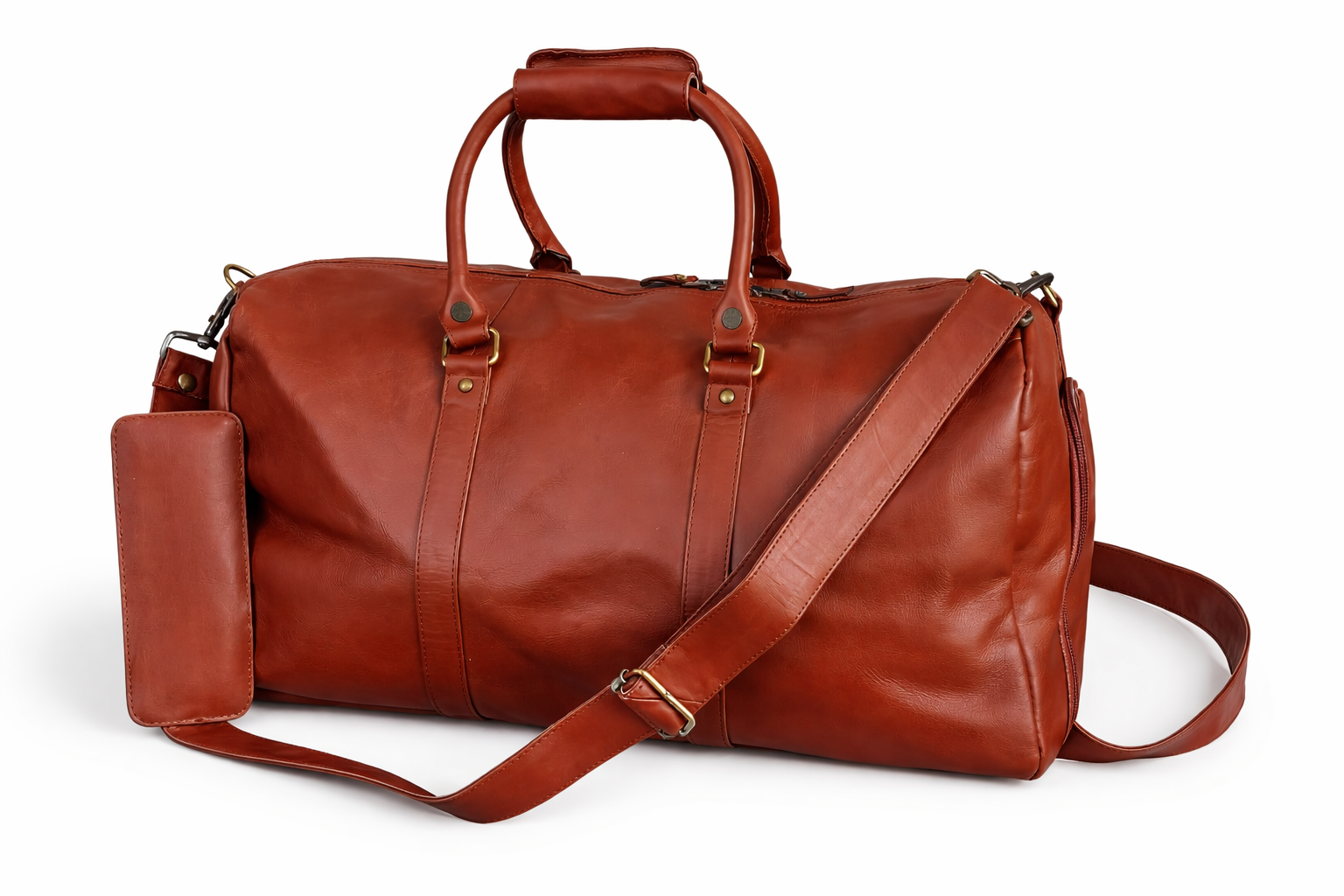 Leather Weekender Bag