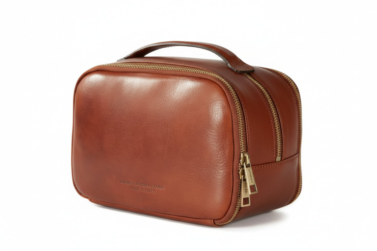 Voyage Tidy Leather Bag