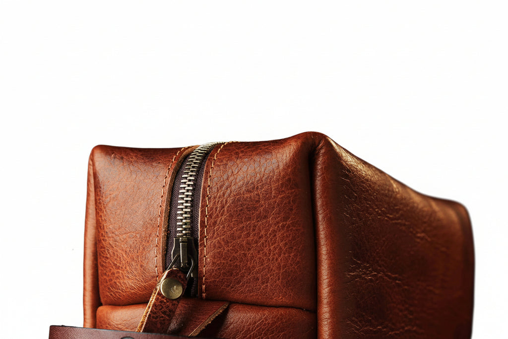 Bison Heritage Leather Dopp Bag