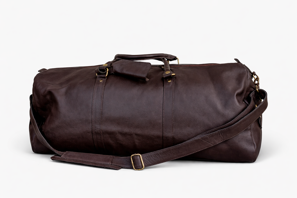Leather Weekender Bag