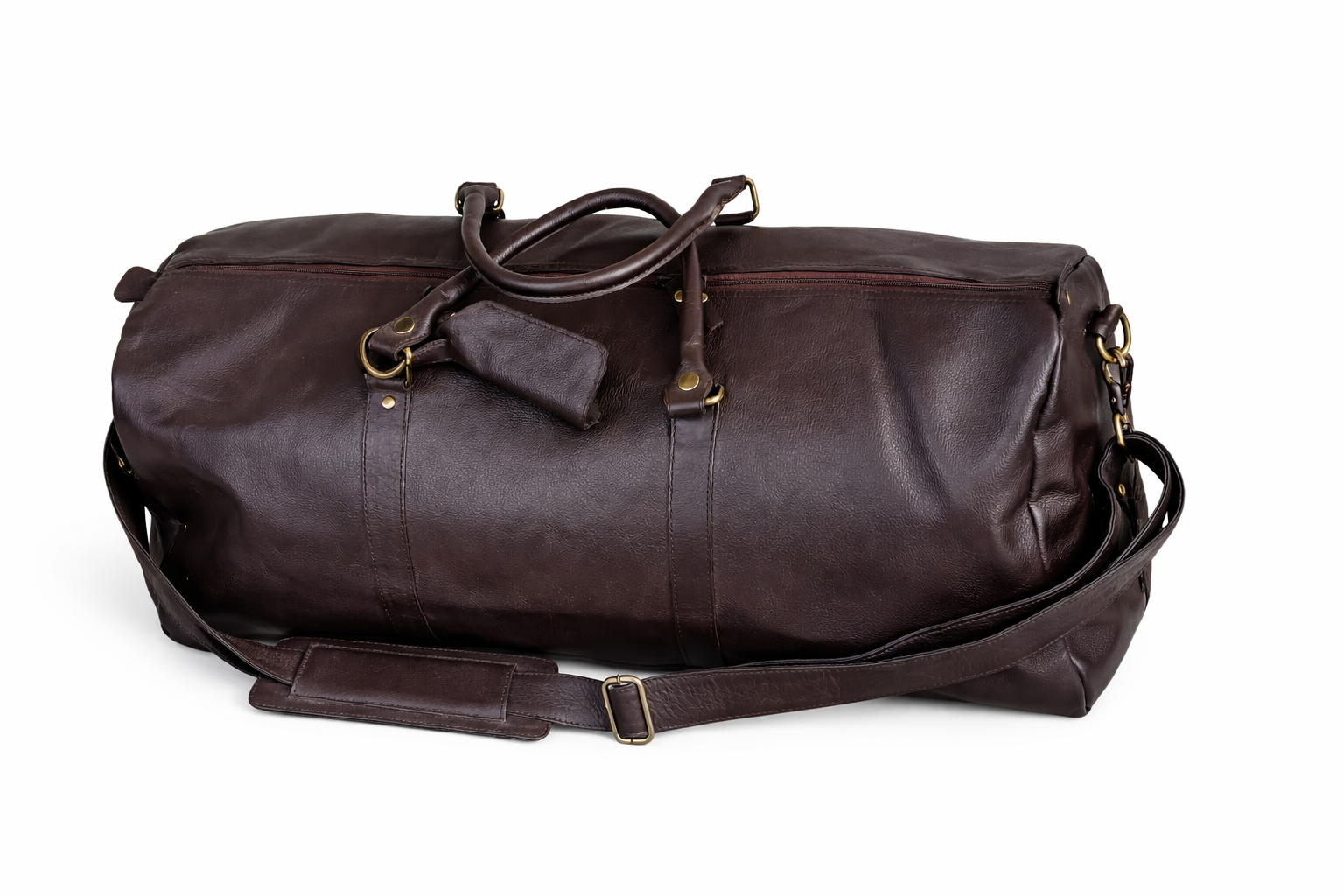 Leather Weekender Bag