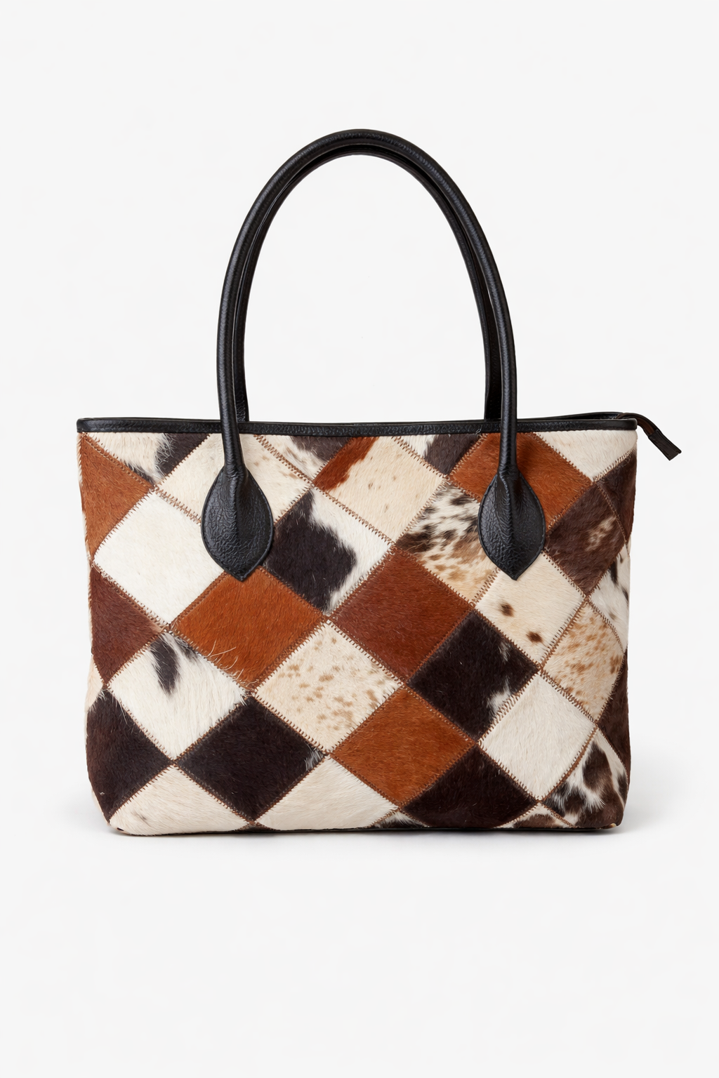 Hair-On Hide Leather Carryall
