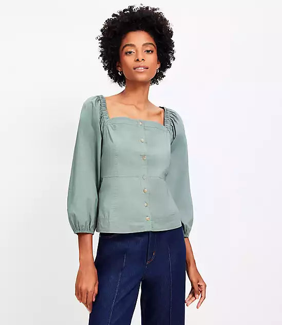 Women's Boat Neck Blouse